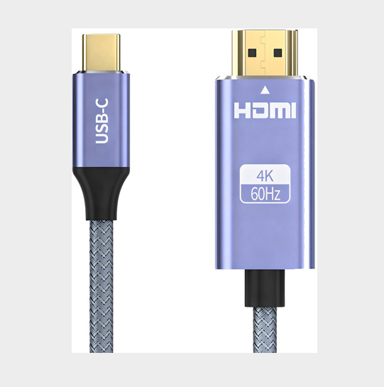구스페리 HDMI TO C타입 넷플릭스 4K UHD 60Hz Ver2.0 미러링 케이블 2m 상세 이미지 1
